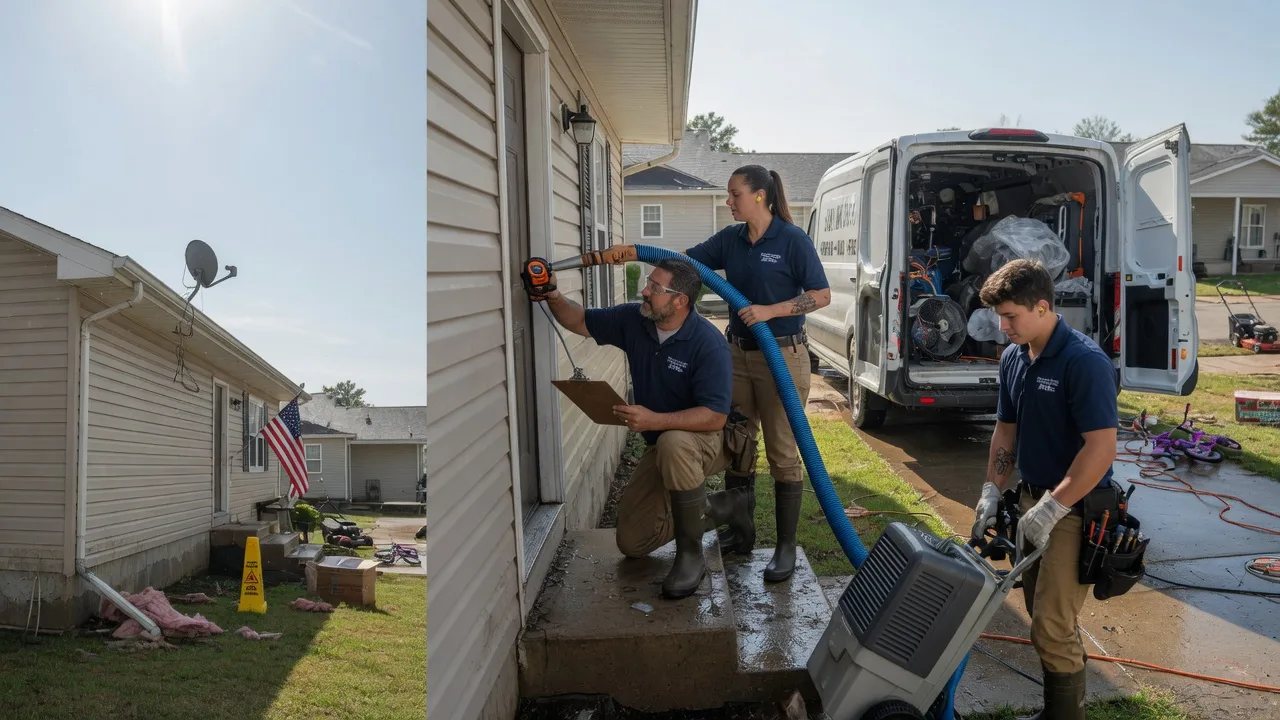 Ceiling Water Damage Restoration in Wood Lake, MN near me